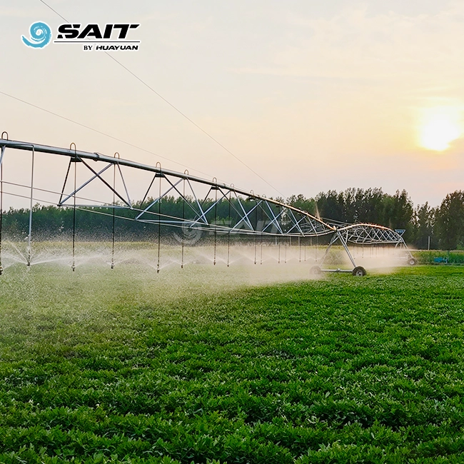 linear sprinkler irrigation system